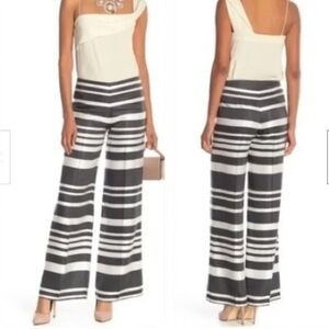 Trina Turk Netti Parasol Striped Wide Leg Pants Size 4